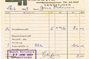 Bilde av NSB Reisebyrå